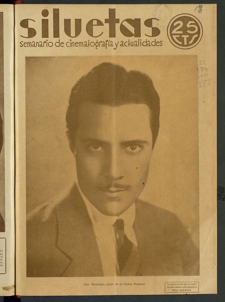 Miniatura de Siluetas: semanario español de cinematografía del 3 de mayo de 1930. Número 18