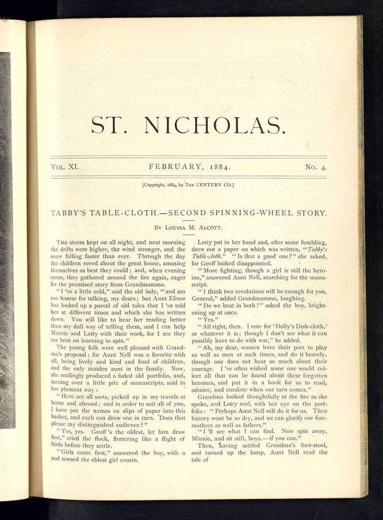 Miniatura de Saint Nicholas : scribner´s illustrated magazine for girls and boys del mes de febrero de 1884, nº 4