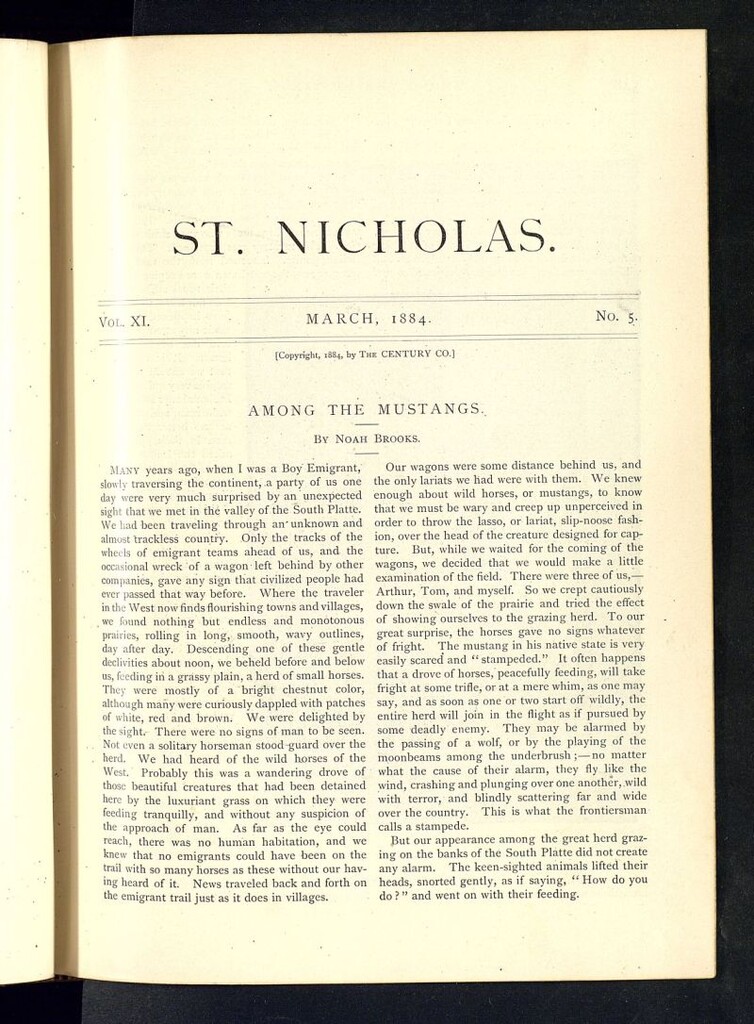 Miniatura de Saint Nicholas : scribner´s illustrated magazine for girls and boys del mes de marzo de 1884, nº 5