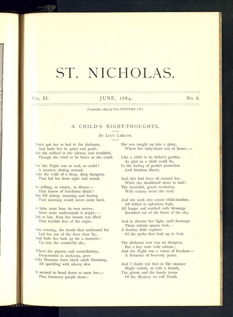 Miniatura de Saint Nicholas : scribner´s illustrated magazine for girls and boys del mes de junio de 1884, nº 8