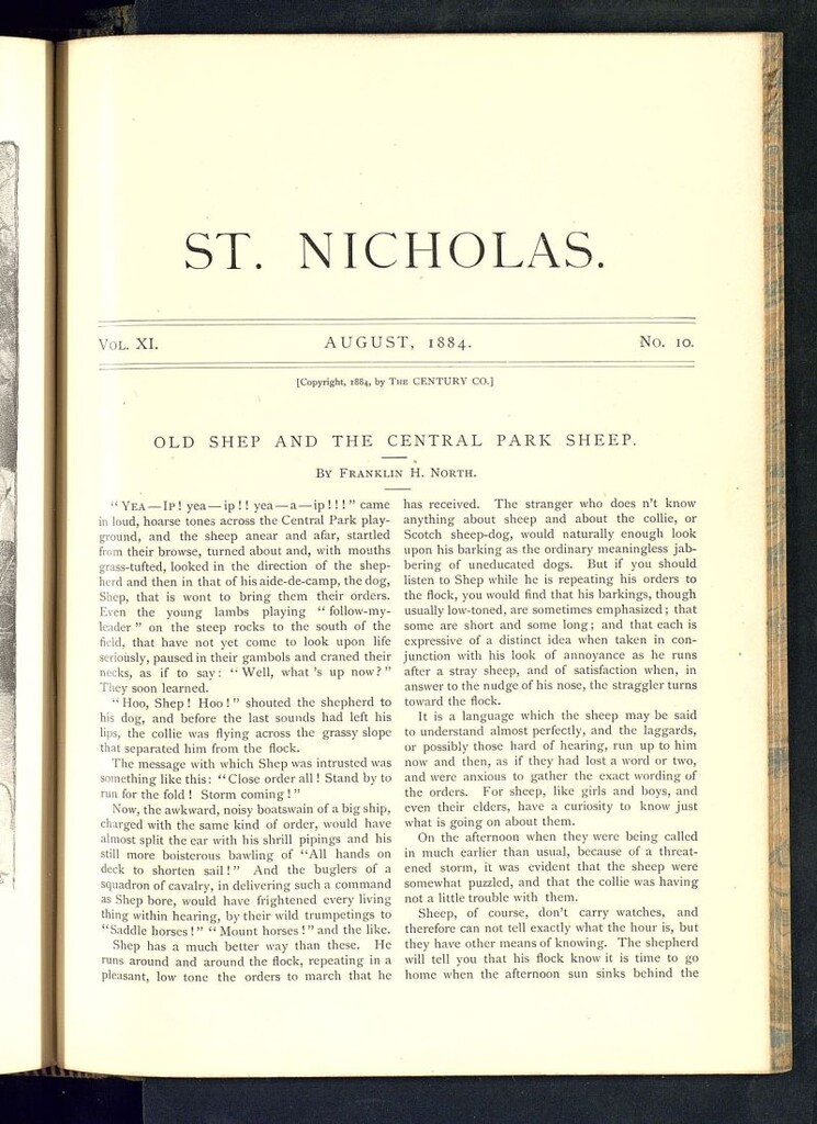 Miniatura de Saint Nicholas : scribner´s illustrated magazine for girls and boys del mes de agosto de 1884, nº 10
