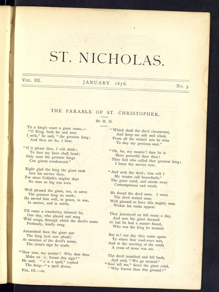 Miniatura de Saint Nicholas : scribner´s illustrated magazine for girls and boys de enero de 1876, nº 3
