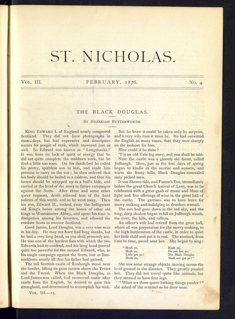 Miniatura de Saint Nicholas : scribner´s illustrated magazine for girls and boys de febrero de 1876, nº 4