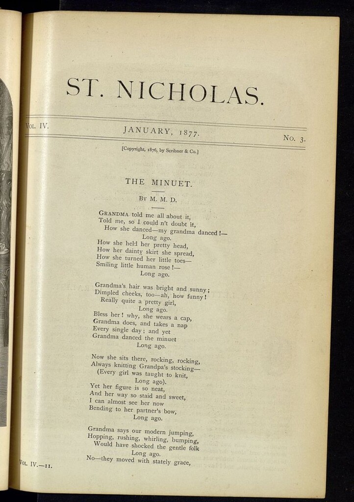 Miniatura de Saint Nicholas : scribner´s illustrated magazine for girls and boys de enero de 1877, nº 3