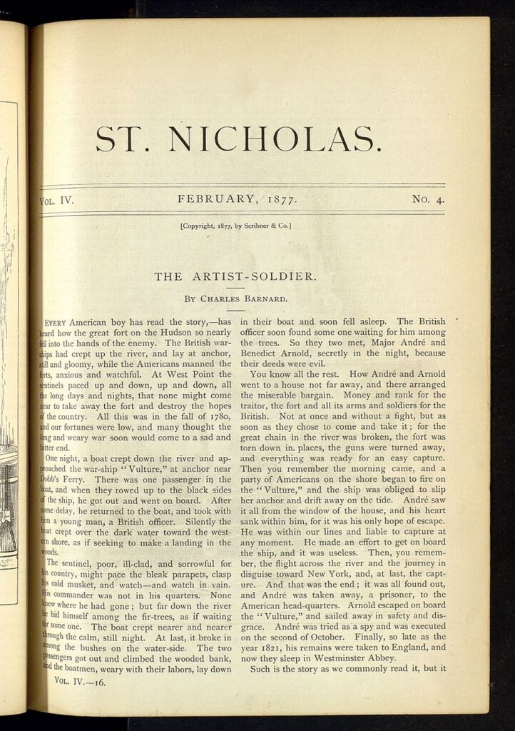 Miniatura de Saint Nicholas : scribner´s illustrated magazine for girls and boys de febrero de 1877, nº 4