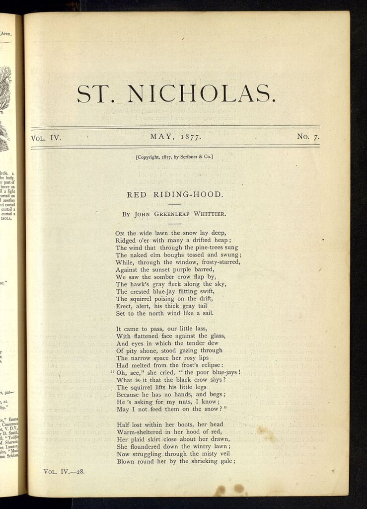 Miniatura de Saint Nicholas : scribner´s illustrated magazine for girls and boys de mayo de 1877, nº 7