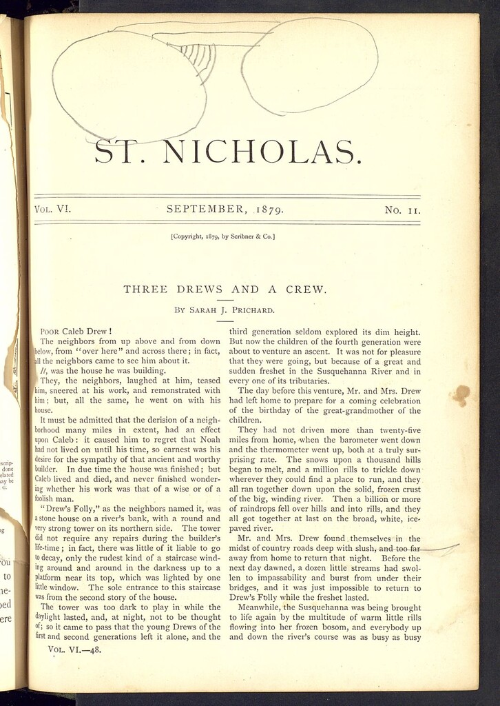 Miniatura de Saint Nicholas : scribner´s illustrated magazine for girls and boys, septiembre de 1879, vol 6, nº 11