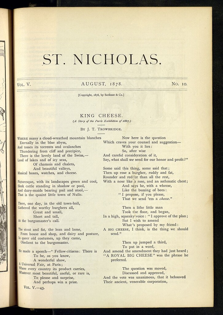 Miniatura de Saint Nicholas : scribner´s illustrated magazine for girls and boys, agosto de 1878, vol 5, nº 10