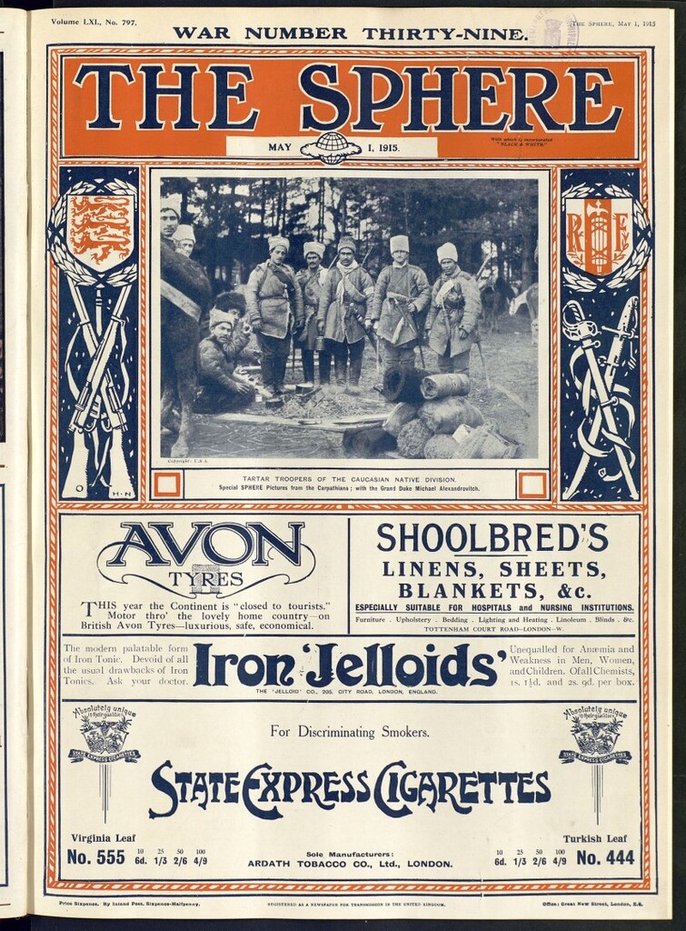 Miniatura de The Sphere: an illustrated newspaper for the home, del 1 de mayo de 1915, nº 797