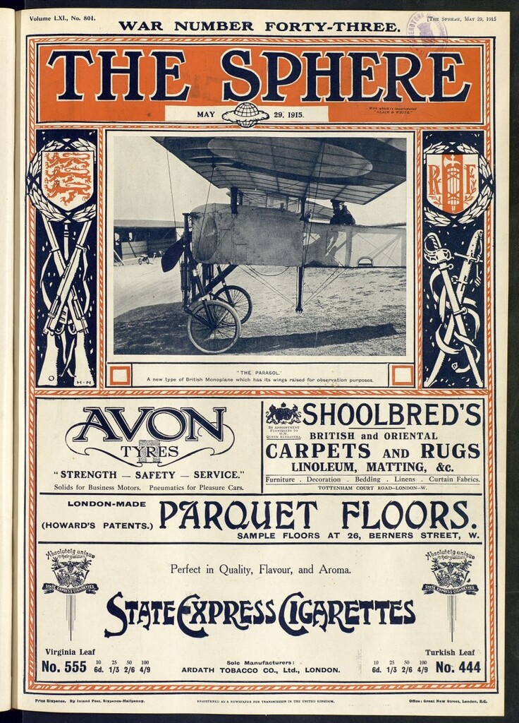 Miniatura de The Sphere : an illustrated newspaper for the home, del 29 de mayo de 1915, nº 801
