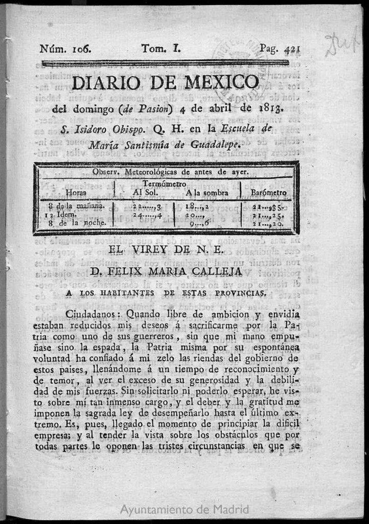 Miniatura de Diario de México