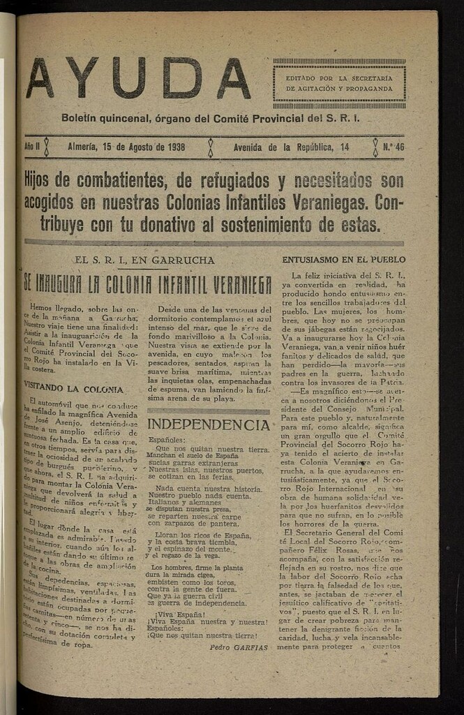 Miniatura de Ayuda: Boletín Quincenal