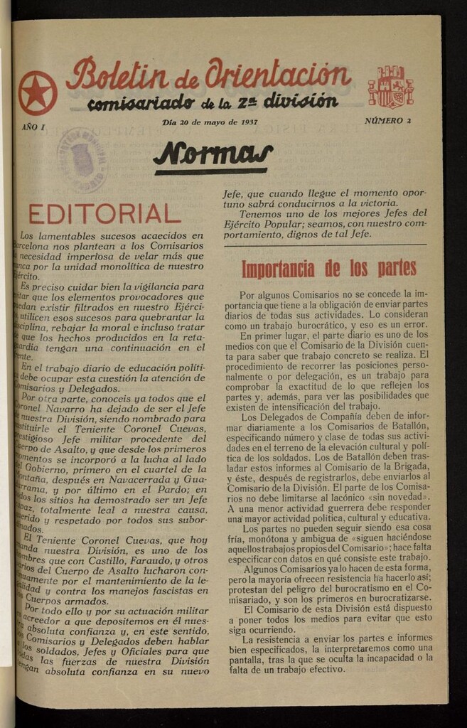 Miniatura de Boletín de Orientación