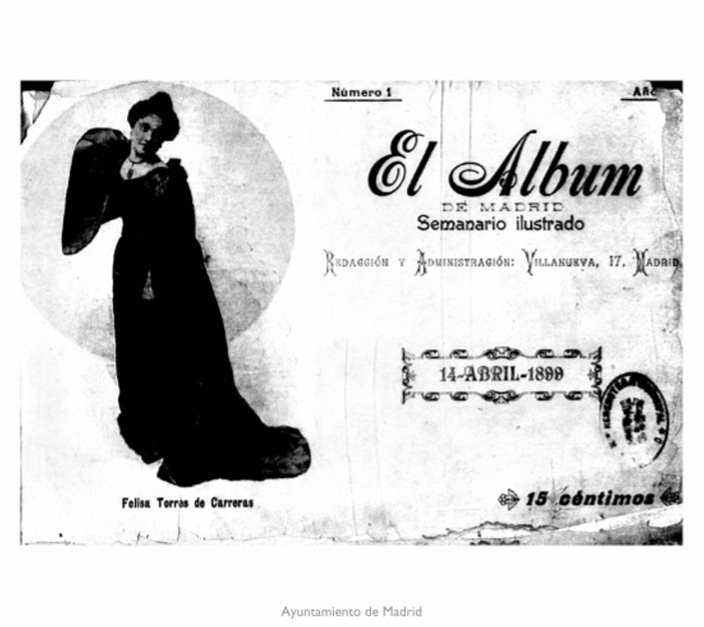 Miniatura de El Álbum de Madrid: semanario ilustrado del 14 de abril de 1899, nº 1