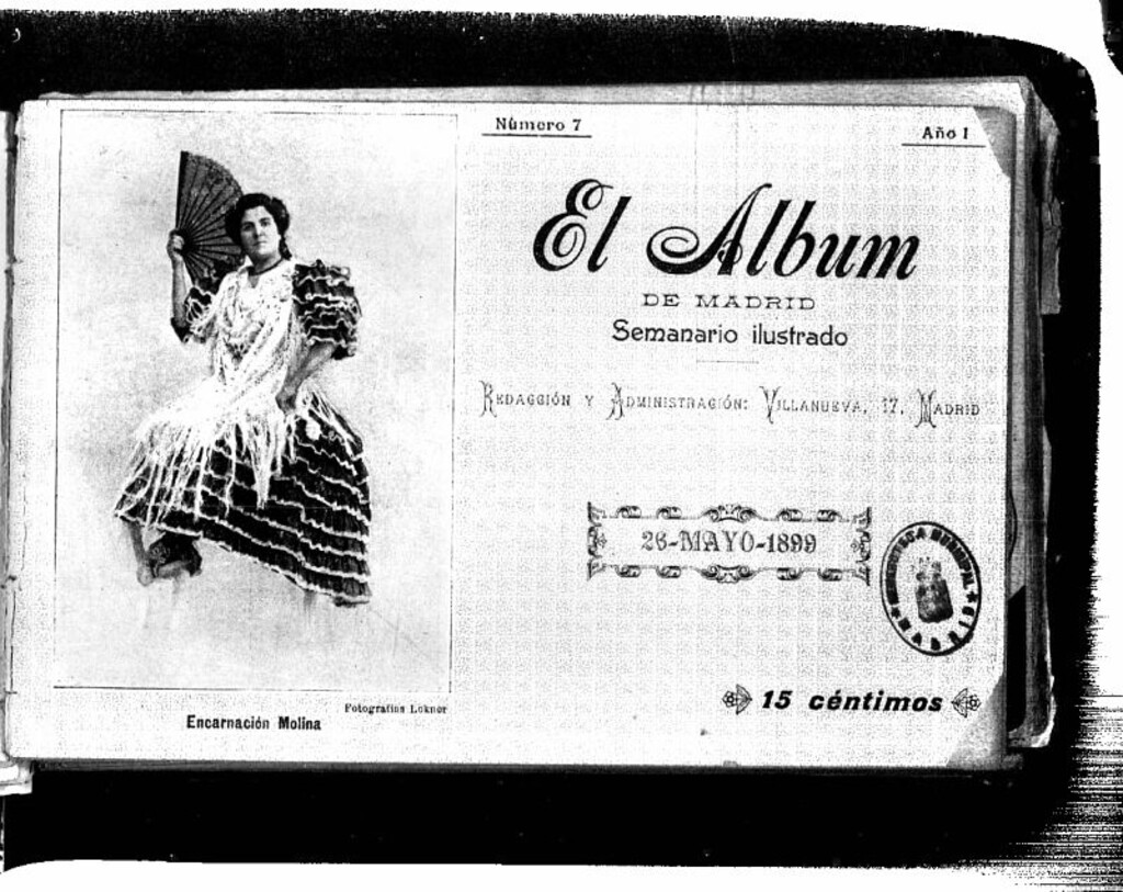 Miniatura de El Álbum de Madrid: semanario ilustrado del 26 de mayo de 1899, nº 7
