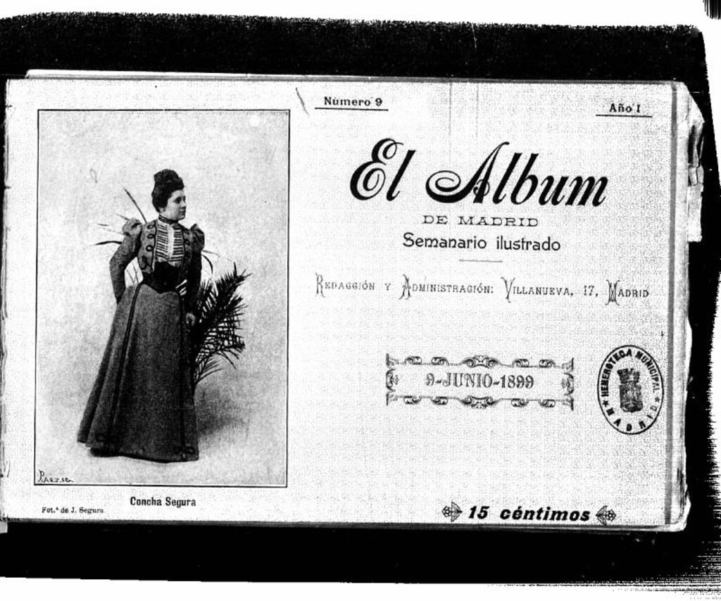Miniatura de El Álbum de Madrid: semanario ilustrado del 9 de junio de 1899, nº 9
