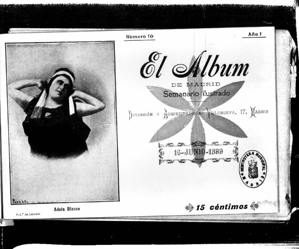 Miniatura de El Álbum de Madrid: semanario ilustrado del 16 de junio de 1899, nº 10