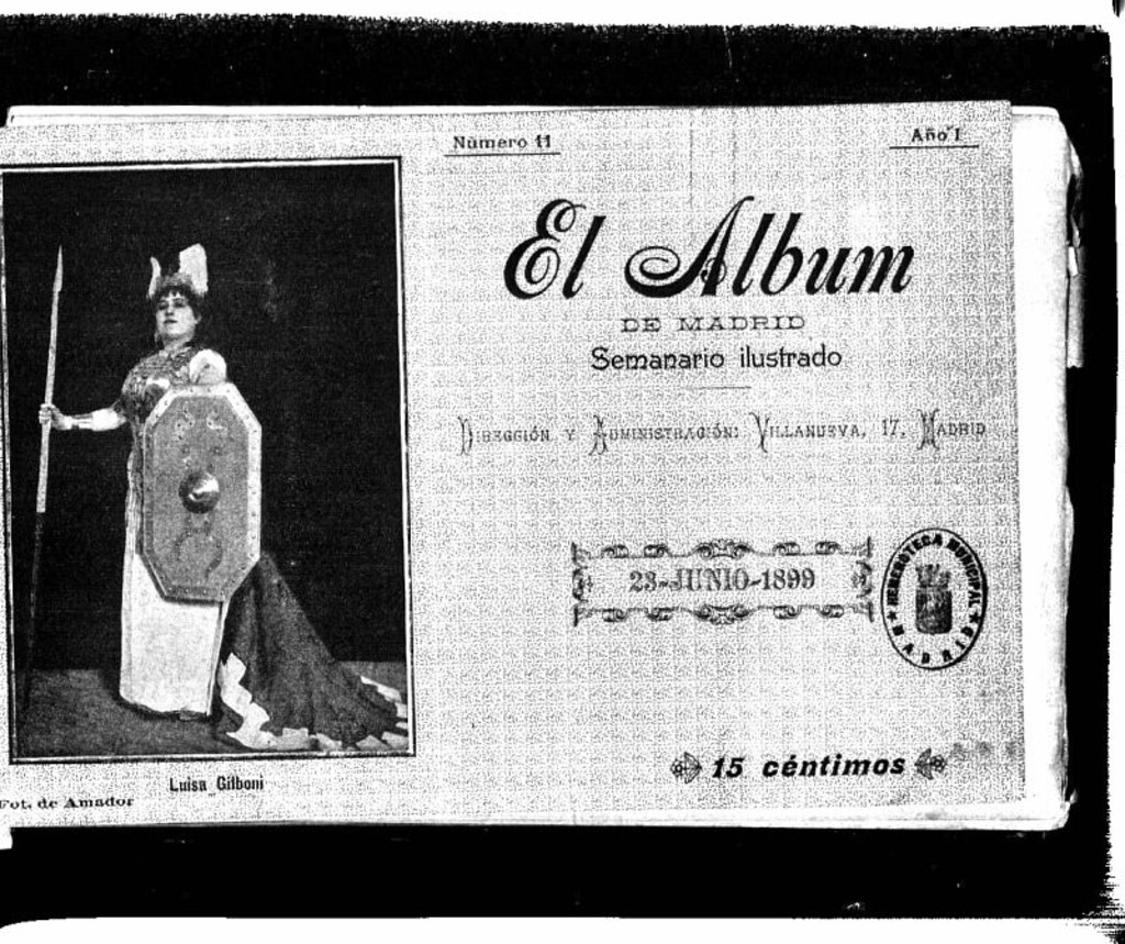 Miniatura de El Álbum de Madrid: semanario ilustrado del 23 de junio de 1899, nº 11