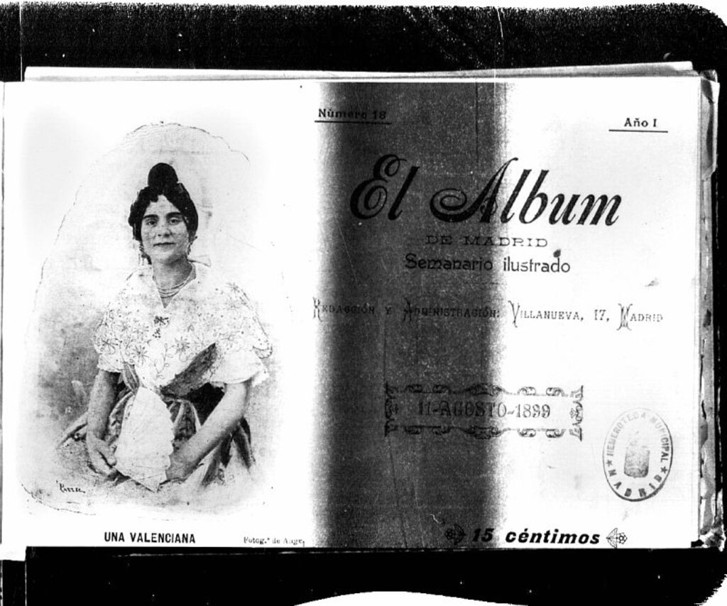 Miniatura de El Álbum de Madrid: semanario ilustrado del 11 de agosto de 1899, nº 18