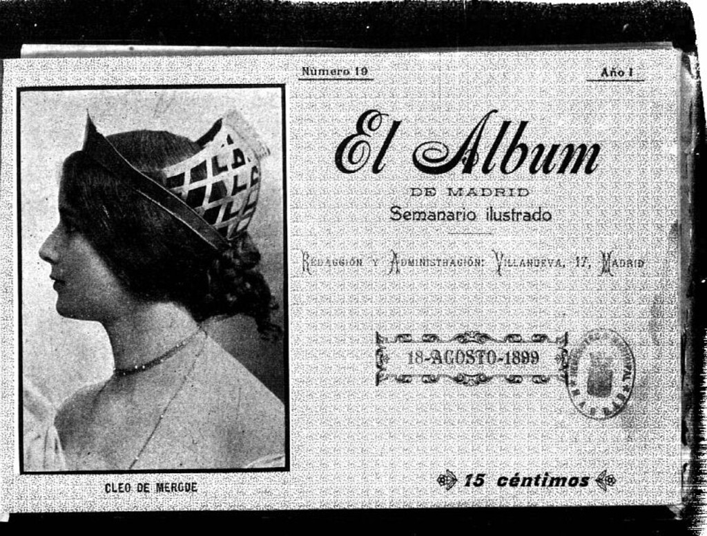 Miniatura de El Álbum de Madrid: semanario ilustrado del 18 de agosto de 1899, nº 19