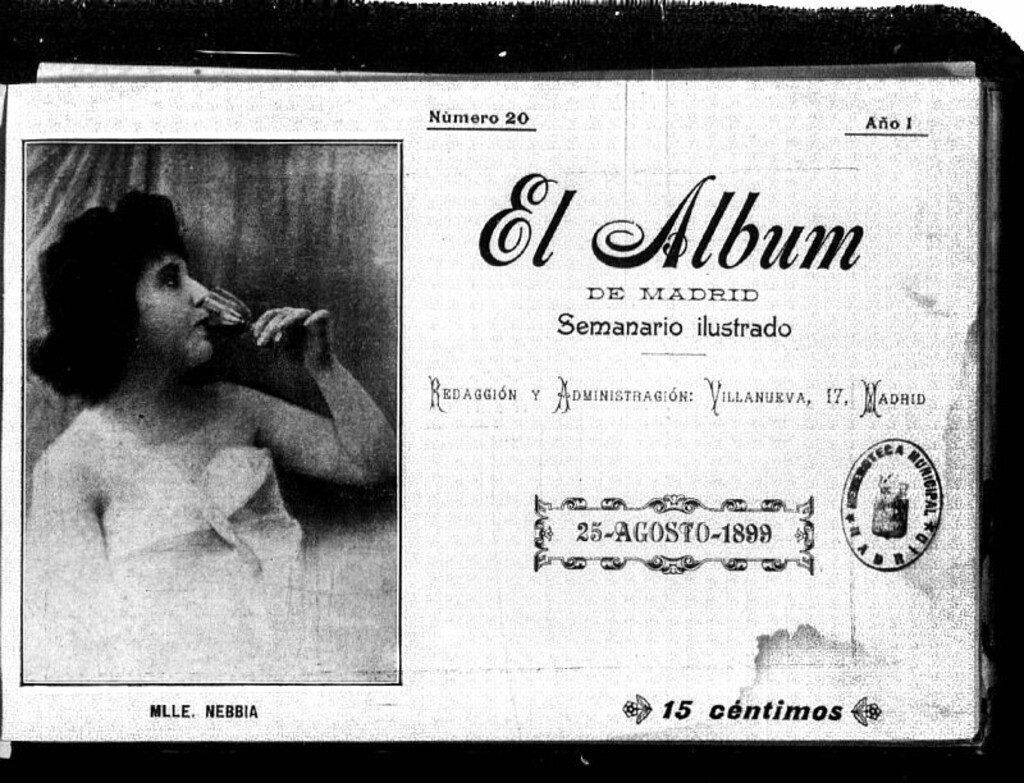 Miniatura de El Álbum de Madrid: semanario ilustrado del 25 de agosto de 1899, nº 20