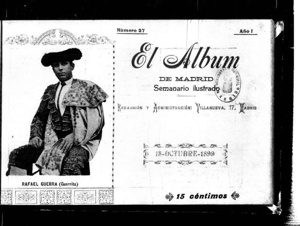 Miniatura de El Álbum de Madrid: semanario ilustrado del 13 de octubre de 1899, nº 27