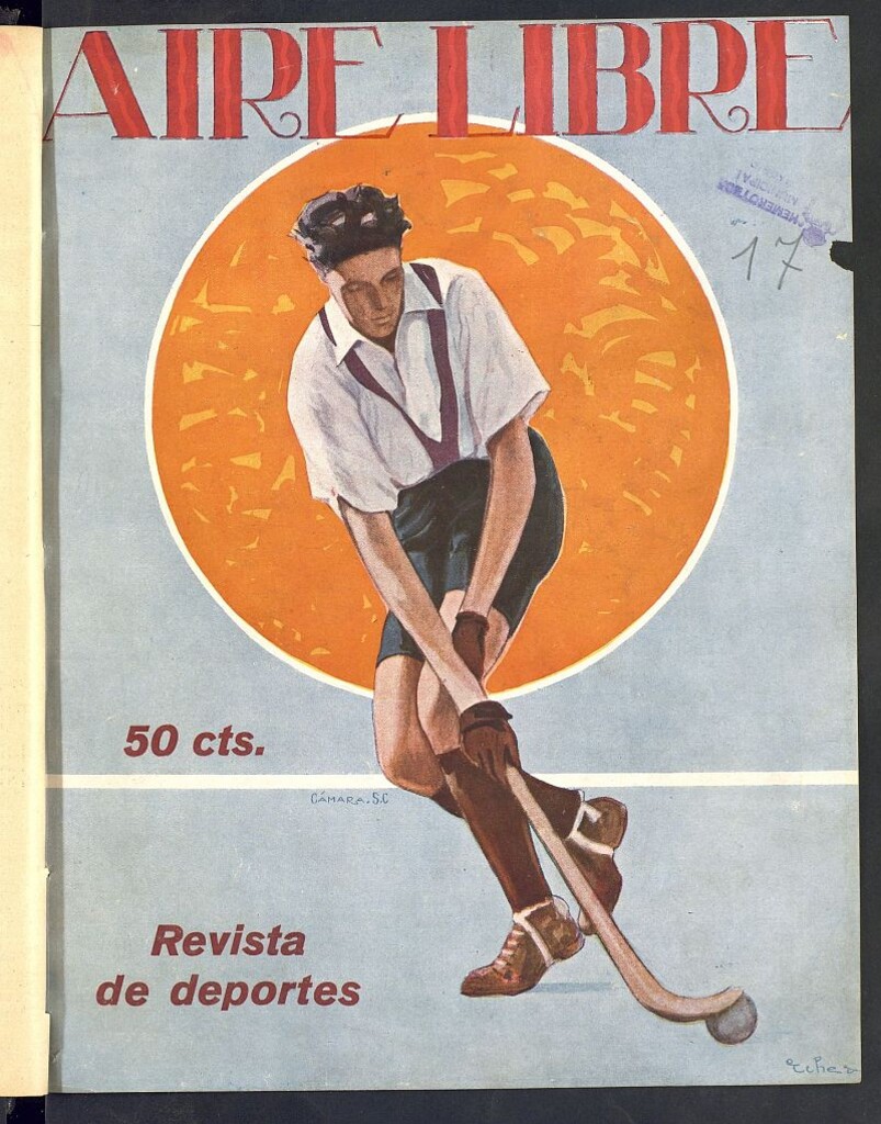 Miniatura de Aire Libre: revista de deportes, 8 de abril de 1924, nº 17