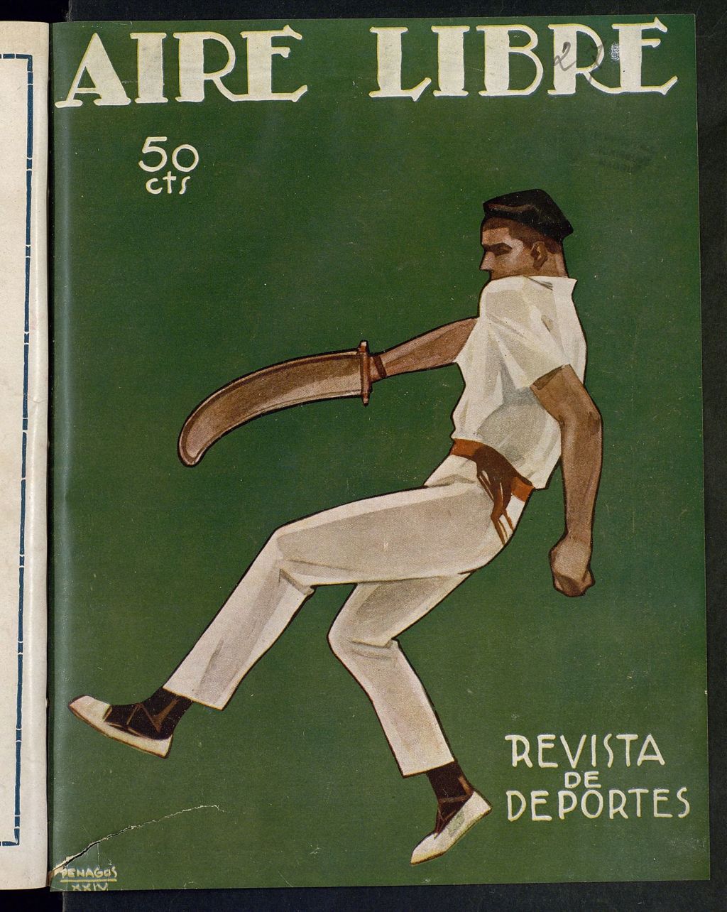 Miniatura de Aire Libre: revista de deportes del 17 de junio de 1924, nº 27