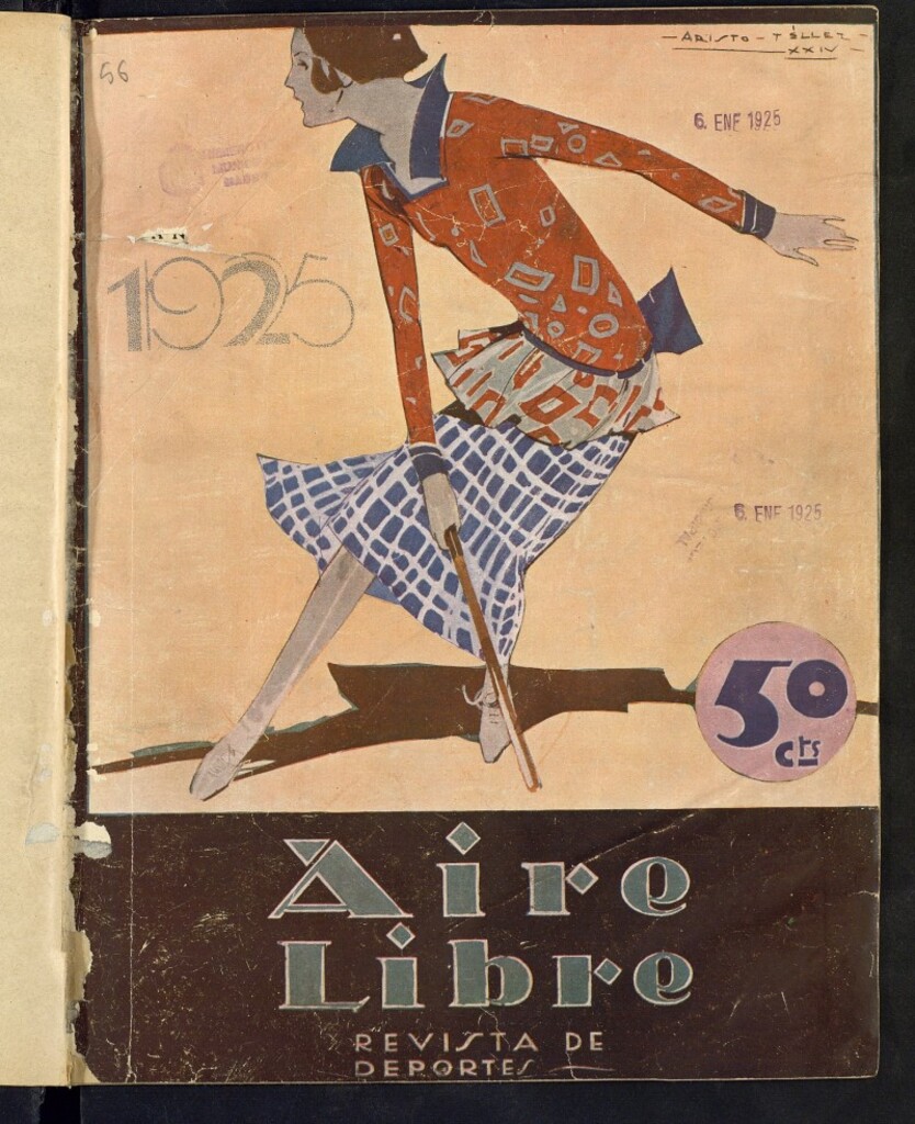 Miniatura de Aire Libre: revista de deportes del 6 de enero de 1925, nº 56
