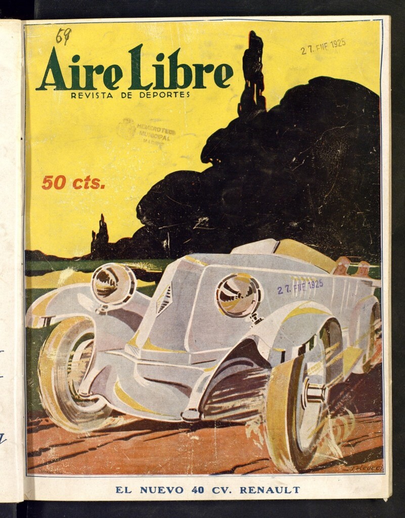 Miniatura de Aire Libre: revista de deportes del 27 de enero de 1925, nº 59