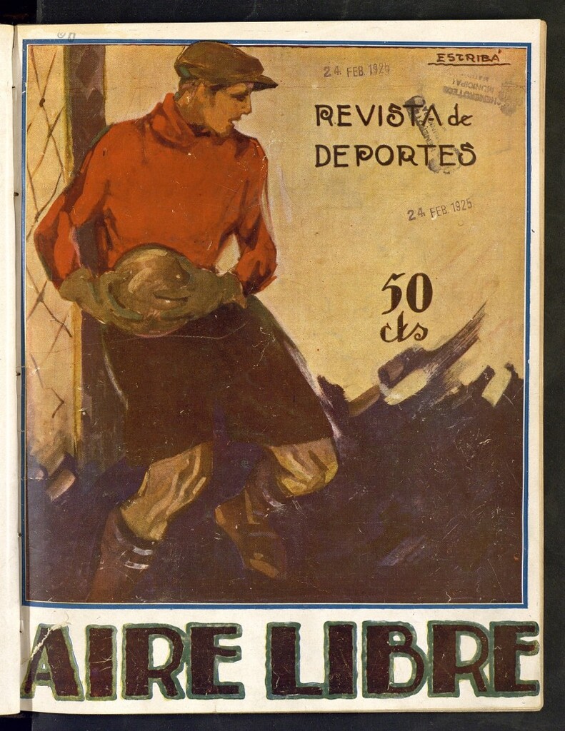 Miniatura de Aire Libre: revista de deportes del 24 de febrero de 1925, nº 63