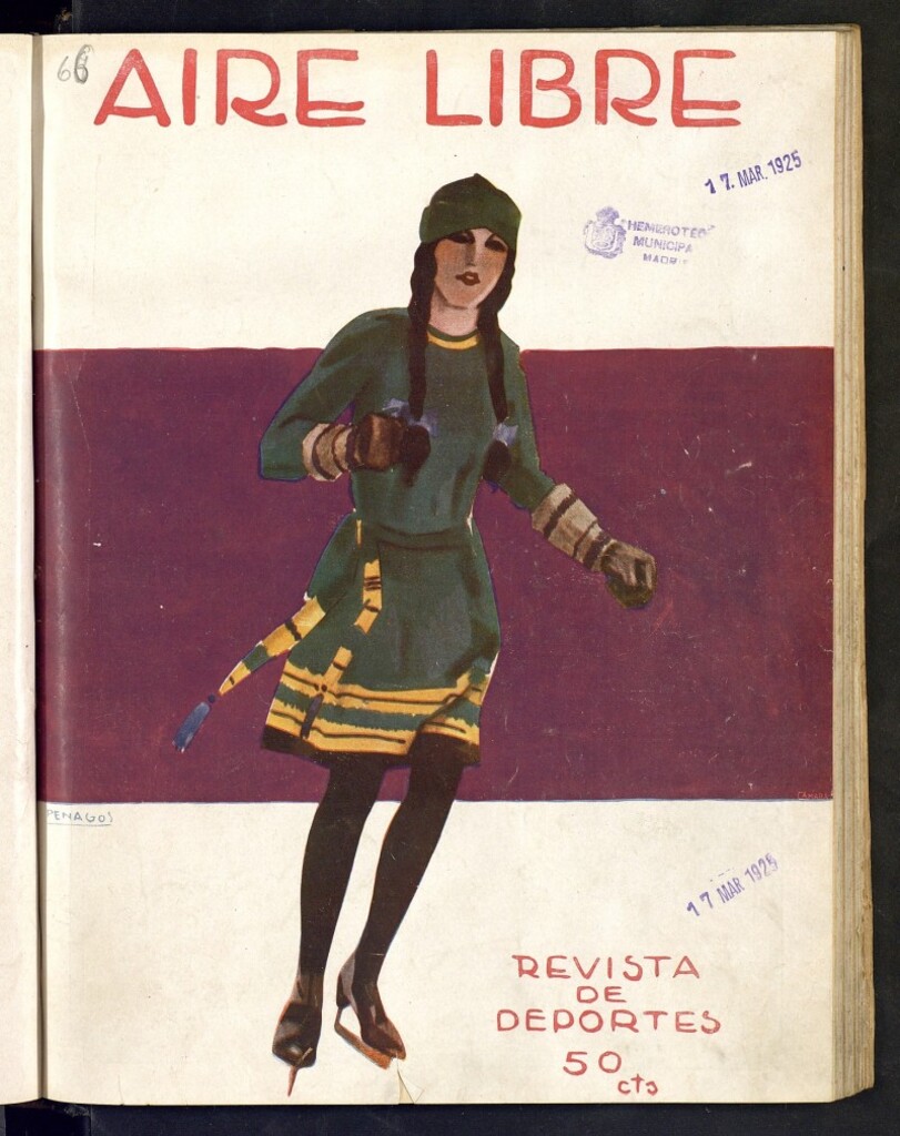 Miniatura de Aire Libre: revista de deportes del 17 de marzo de 1925, nº 66