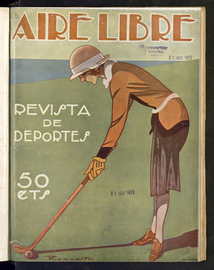 Miniatura de Aire Libre: revista de deportes del 31 de marzo de 1925, nº 68