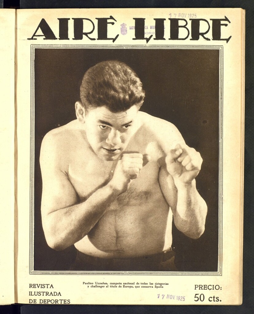 Miniatura de Aire Libre: revista de deportes del 17 de noviembre de 1925, nº 101