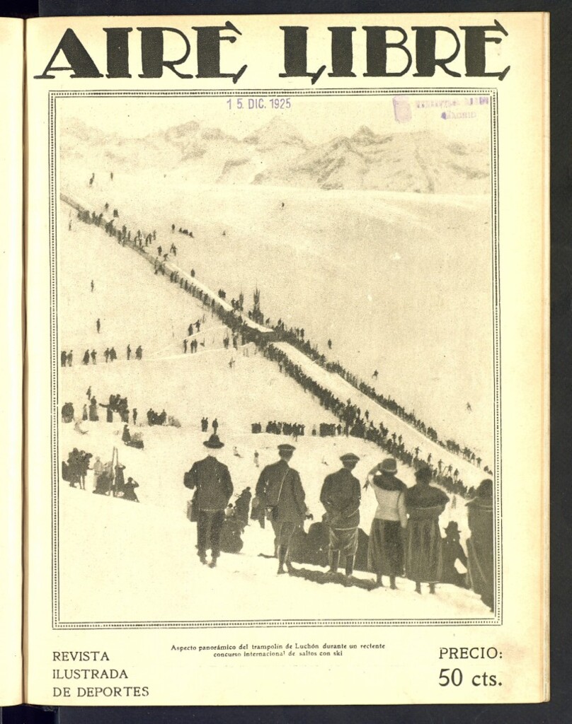 Miniatura de Aire Libre: revista de deportes del 15 de diciembre de 1925, nº 105