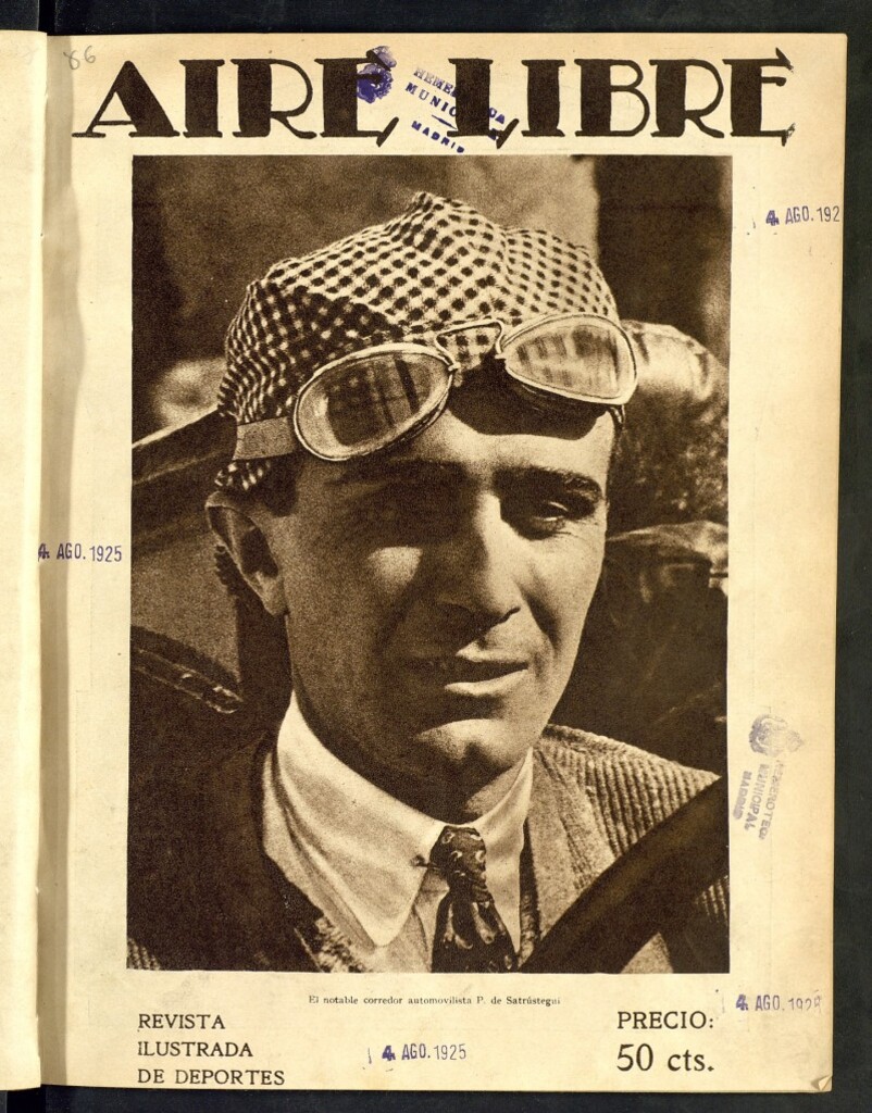 Miniatura de Aire Libre: revista de deportes del 4 de agosto de 1925, nº 86
