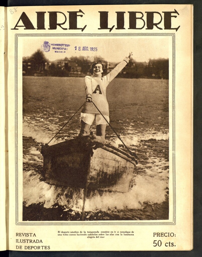 Miniatura de Aire Libre: revista de deportes del 18 de agosto de 1925, nº 88