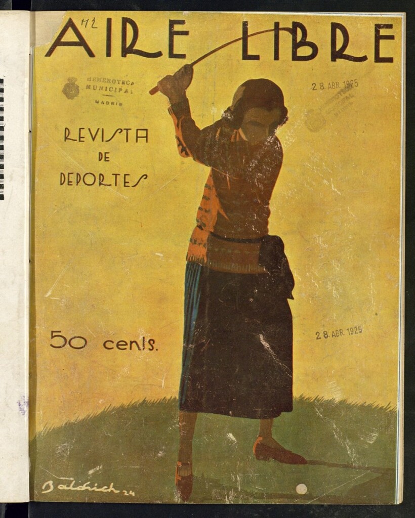 Miniatura de Aire Libre: revista de deportes del 28 de abril de 1925, nº 72