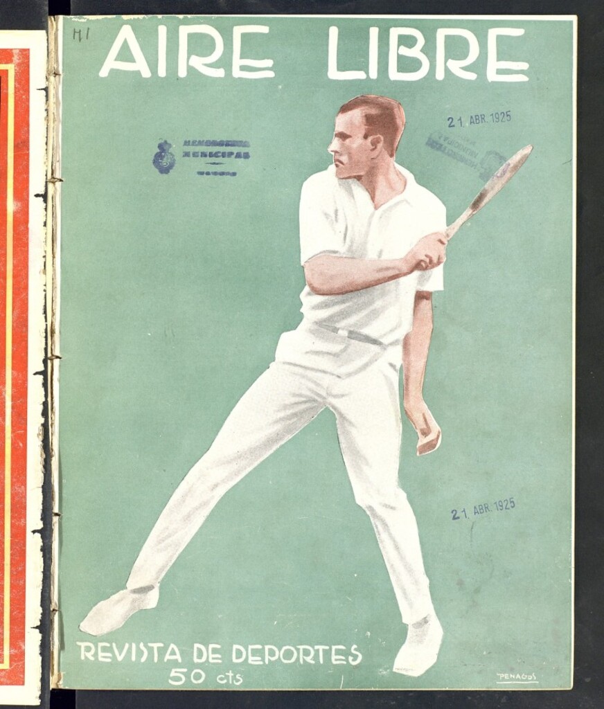 Miniatura de Aire Libre: revista de deportes del 21 de abril de 1925, nº 71