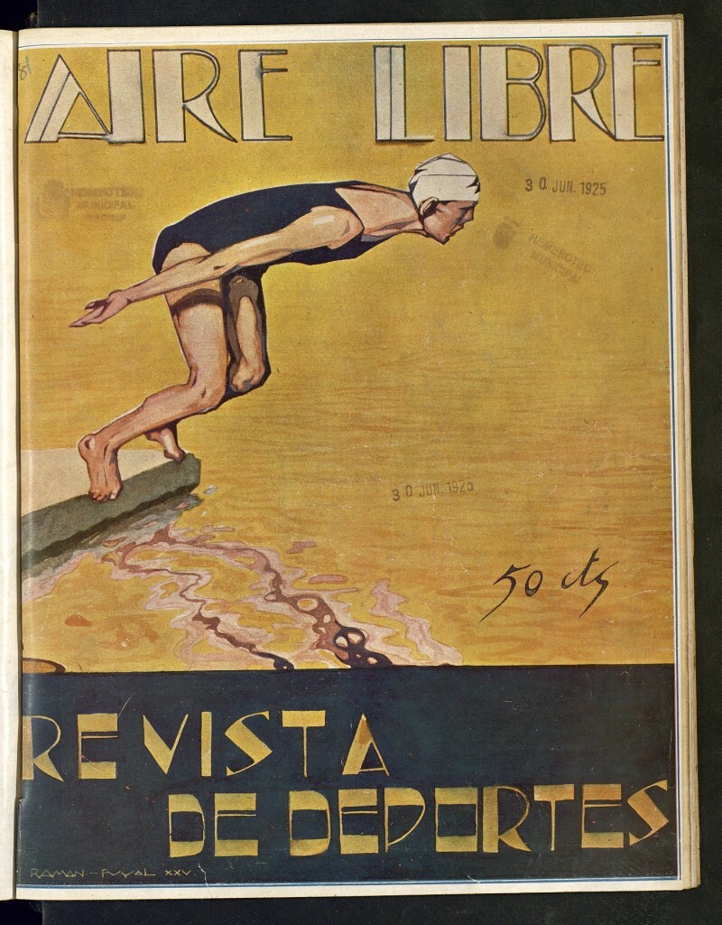 Miniatura de Aire Libre: revista de deportes del 30 de junio de 1925, nº 81