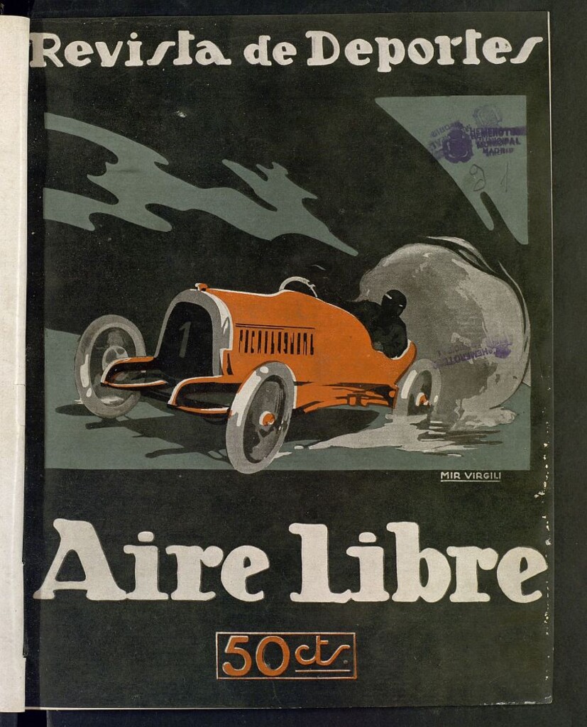 Miniatura de Aire Libre: revista de deportes del 15 de julio de 1924,nº 31