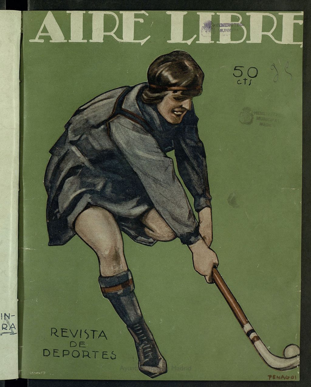 Miniatura de Aire Libre: revista de deportes del 12 de agosto de 1924, nº 35