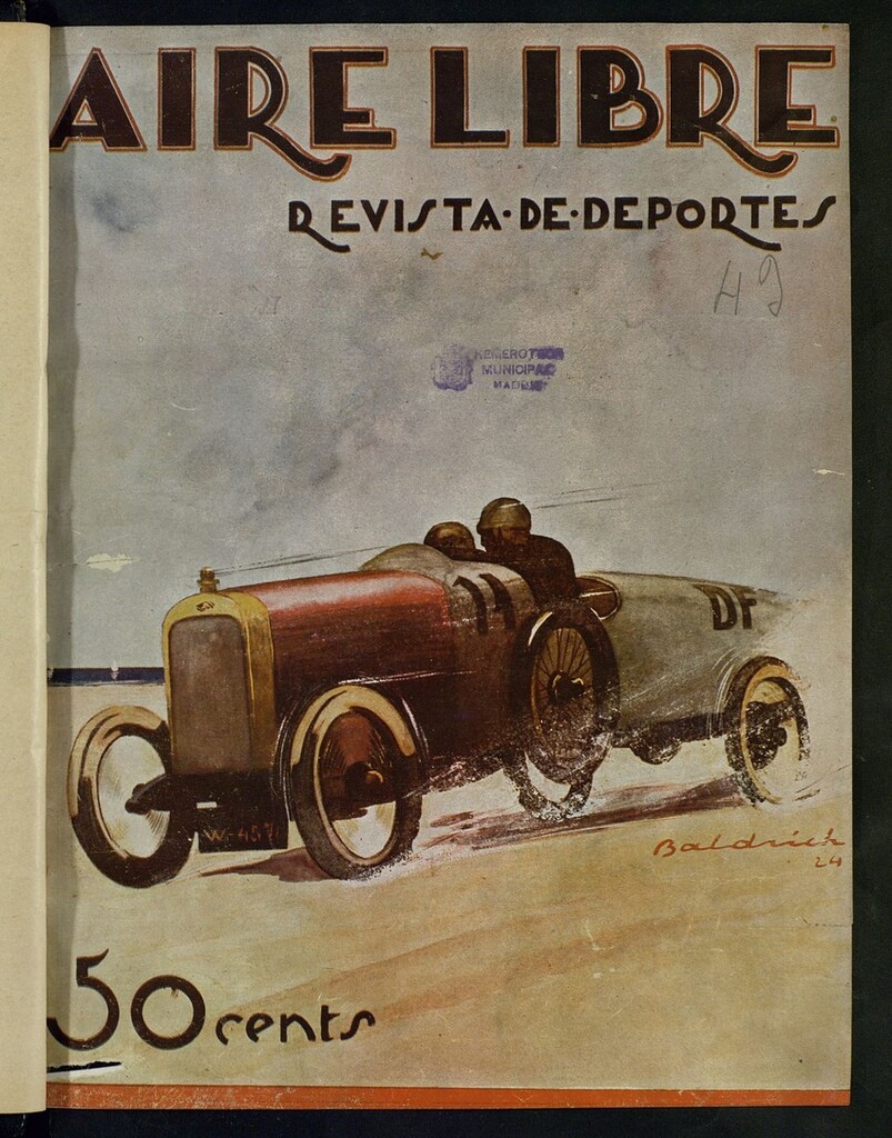 Miniatura de Aire Libre : revista de deportes del 7 de octubre de 1924, n.º 43