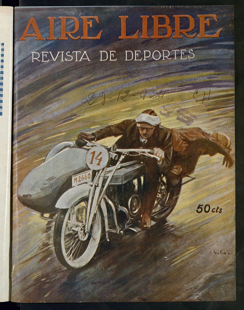 Miniatura de Aire Libre : revista de deportes del 23 de diciembre de 1924, nº 54