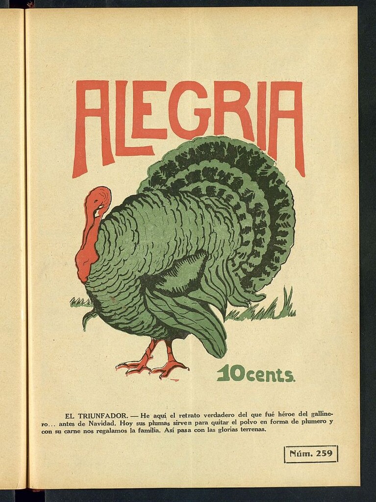 Miniatura de Alegría: la revista de los niños del 28 de diciembre de 1929,nº 259
