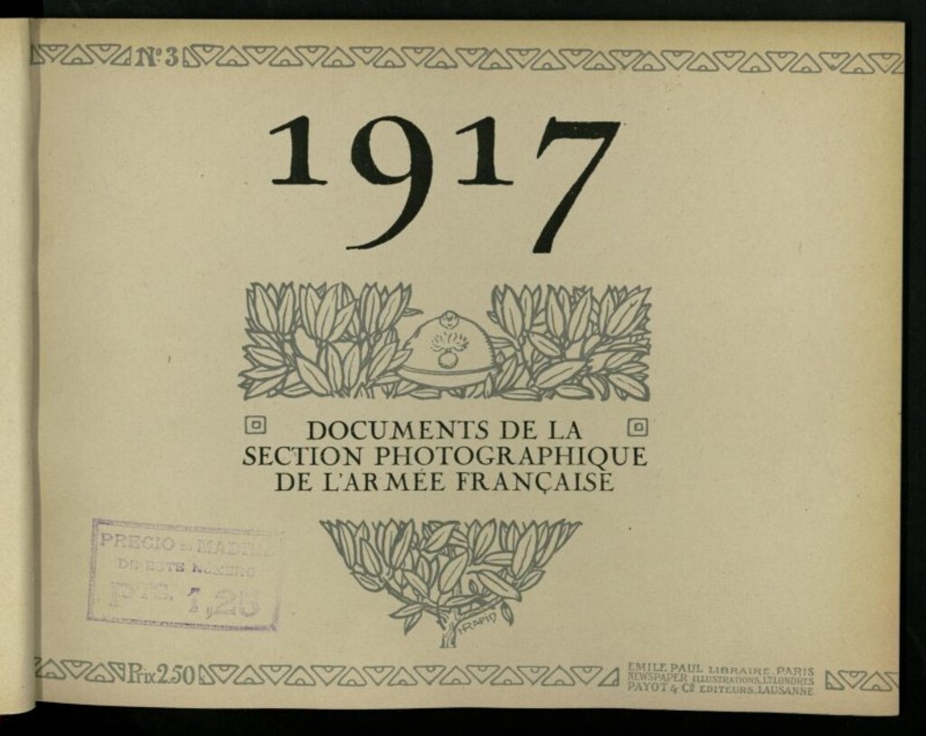 Miniatura de 1917: documents de la Section photographique de l´Armée française, nº 3. Leur armée
