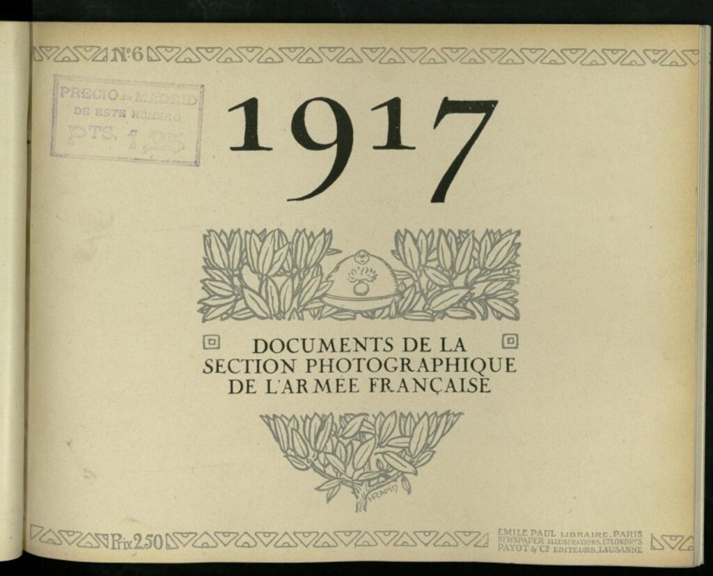 Miniatura de 1917: documents de la Section photographique de l´Armée française, nº 6. La France d´aujourd´hui