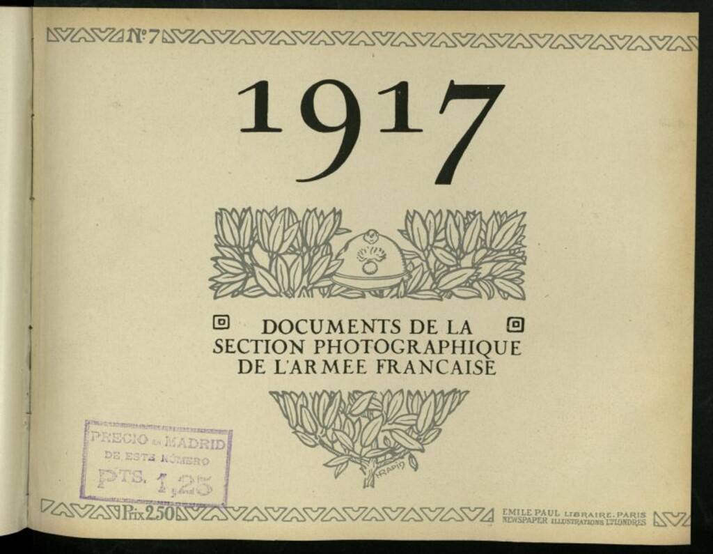 Miniatura de 1917: documents de la Section photographique de l´Armée française, nº 7