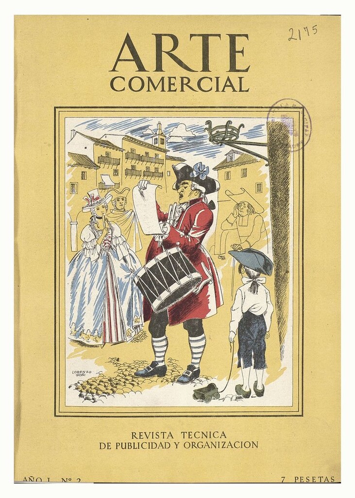 Miniatura de Arte Comercial. Revista técnica de publicidad y organización nº 2 de Mayo 1946