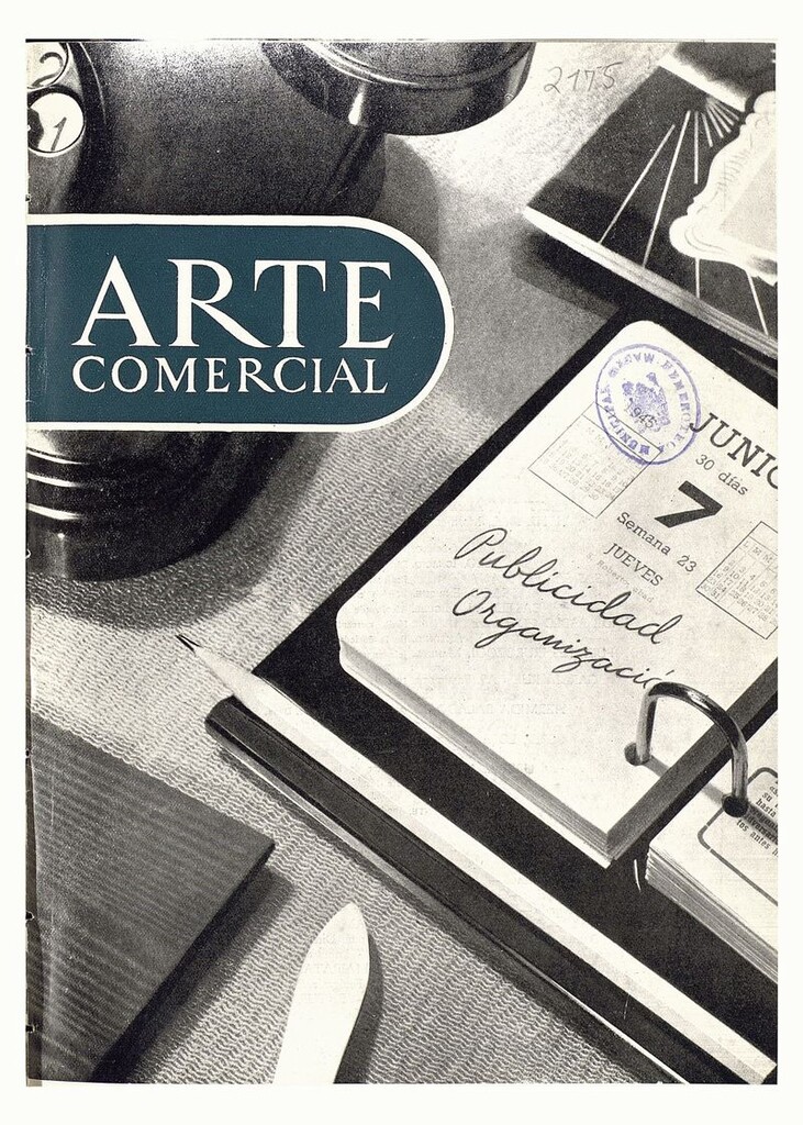 Miniatura de Arte Comercial. Revista técnica de publicidad y organización nº 3 de Junio 1946
